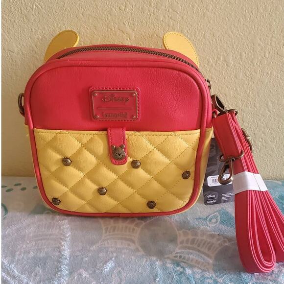 Loungefly Winnie the Pooh Crossbody Honey Pot - Picture 2 of 3